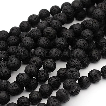 Natural Lava Rock Beads Strands Beadpark