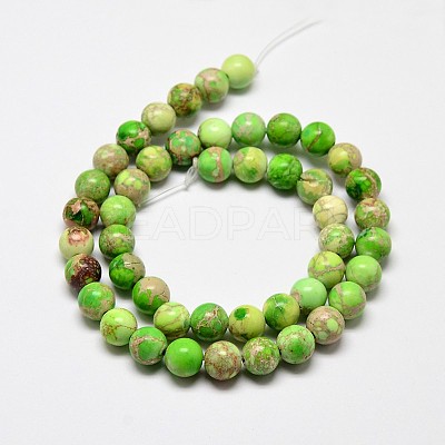 Natural Imperial Jasper Beads Strands Beadpark