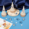 SUNNYCLUE DIY Blank Half Round Dome Finger Ring Making Kit DIY-SC0021-13-4