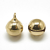 Brass Bell Charms KK-T032-041G-1