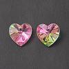 Faceted Glass Charms RGLA-L026-B12-4