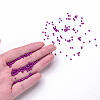 11/0 FGB Grade A Round Glass Seed Beads SEED-N001-A-1073-4
