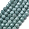 Natural Malaysia Jade Beads Strands G-L645-A01-8mm-12-1
