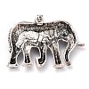 Enamel Style Alloy Big Pendants PALLOY-P229-01AS-2