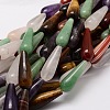 Natural Gemstone Beads Strands G-E329-25-1