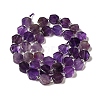 Natural Amethyst Beads Strands G-P534-A13-02-3