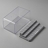 3-Tier Transparent Acrylic Mini Building Block Presentation Boxes ODIS-WH0025-78B-3