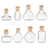  8Pcs 8 Style Miniature Glass Bottles GLAA-PH0002-57-1