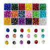 18 Colors Transparent Crackle Glass Beads CCG-X0011-02-6x8mm-1