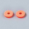 Handmade Polymer Clay Beads CLAY-R067-6.0mm-B12-3