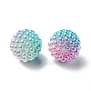 Imitation Pearl Acrylic Beads OACR-FS0001-32C-3