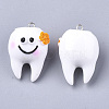 Resin Pendants X-RESI-T028-15-2