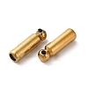 Ion Plating(IP) 202 Stainless Steel Stick Pin End Cap STAS-E192-12G-2