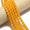 Natural Malaysia Jade Beads Strands G-L645-C01-8mm-23-3