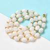 Natural Rainbow Moonstone Beads Strands G-H297-C12-01-2