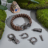 8 Bags Alloy Shackle Clasps FIND-UN0007-86-4