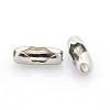 Tarnish Resistant Stainless Steel Ball Chain Connectors X-STAS-L018E-P-1