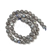 Natural Labradorite Beads Strands G-G448-8mm-04A-4
