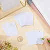 100Pcs PVC Plastic Blank Big Pendants KY-SP0001-72C-3