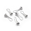 Brass Earrings Hook Findings KK-L184-33P-1