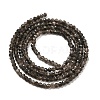 Natural Silver Sheen Obsidian Beads Strands LS-G-E608-A02-A-2