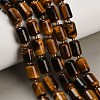 Natural Tiger Eye Beads Strands GG-CBA5B6F-B01-01-1