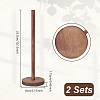 Wood Scrunchie Holders LS-ODIS-WH0001-88B-3