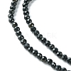 Natural Black Tourmaline Beads Strands G-F748-Y01-02-4