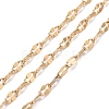 3.28 Feet PVD Vacuum Plating 304 Stainless Steel Dapped Chains X-CHS-F011-15B-G-1