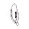 Sterling Silver Leverback Hoop Earrings Findings X-STER-A002-236-3