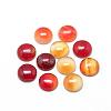 Natural Agate Cabochons G-R416-6mm-12-1