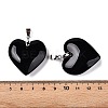 Glass Pendants GLAA-N001-23B-3