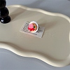 Afternoon Tea Resin & Plastic Adjustable Finger Rings for Women RJEW-K317-01G-1