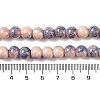 Baking Paint Glass Bead Strands X-GLAA-H031-01B-11-5