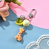 Animals Resin & Acrylic Pendant Decorations KEYC-YW00189-01-1