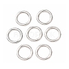 Brass Closed Jump Rings KK-CBA75F9-01-1