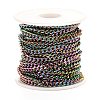 PVD Vacuum Plating 304 Stainless Steel Cuban Link Chains CHS-K016-03B-MC-2