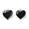 Handmade Evil Eye Lampwork Pendants LAMP-M015-03A-2