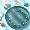 ABS Plastic Imitation Pearl Beaded Chain Necklaces NJEW-JN04329-2