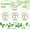 Cross Wooden Photo Holder Table Decoration DIY Making Kit DIY-GA0006-70-2