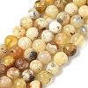 Natural Yellow Opal Beads Strands G-I213-18-6mm-1