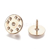 Brass Butterfly Clutches Pin Backs LS-KK-Z003-01LG-3