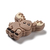 Elk Food Grade Eco-Friendly Silicone Focal Beads SIL-D004-01B-01-2