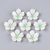 Flower Acrylic Bead Caps SACR-T017-51D-1