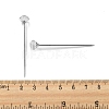 50Pcs Crystal Head Steel Sewing Craft Positioning Needles TOOL-NH0001-03C-5