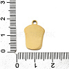 304 Stainless Steel Enamel Pendants STAS-I336-01G-03-3