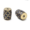 Handmade Tibetan Style Beads KK-Z157-04AG-1
