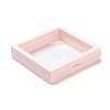 Square Transparent PE Thin Film Suspension Jewelry Display Box CON-D009-01A-04-2