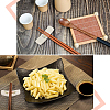 5Pcs 5 Styles Ceramic Chopsticks Stand DJEW-CP0001-38B-5