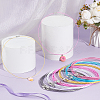 60Pcs 6 Colors Stainless Steel Wire Necklace Cord DIY Jewelry Making TWIR-UN0001-13B-2
